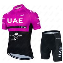2025 Naujas JAE komandos dviračių marškinėlių komplektas Vyriški vasariniai trumpomis rankovėmis MTB Maillot Ropa Ciclismo Dviračių apranga Kvėpuojanti dviračių apranga M
