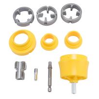 PPR Pipe Threader Kit 1 4 Inch Hex Shank G1 2 G3 4 Standard Thread Pipe Threader Plumbing Tools yellow