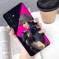 COD Call Of Duty Ghosts Phone Case For Samsung S 25,24,23,22,30,21,10,9,Ultra,Plus,Lite,FE,4G,5G Black Soft Case Samsung S24ULTRA white