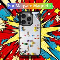 Uolų laipiojimo sienelės telefono dėklas, skirtas iPhone 17,16,15,14,13,12,11 Pro,Max,Plus,Mini,Air,E, magnetinis Magsafe dangtelis iPhone16Plus