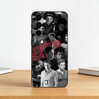 D-Dexter Morgan telefono dėklas, skirtas Samsung Galaxy A73,A72,A71,A70,A53,A52,A51,Minkštas silikoninis juodas dangtelis Samsung a40 black