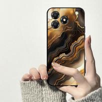 For ZTE Nubia A76 4G /NubiaA76 Case Soft Silicone Protect Bumper Back Cover For ZTE Nubia A76 5G Black TPU Shockproof Phone Case ZTE Blade A76 5G
