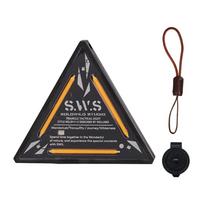 LED Outdoor Mini Direction Light Adjustable Brightness Portable Walking Safety Light Type-C Charging Waterproof for Night Safety black