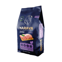 Narava High Premium Turkey Junior sausas pašaras šunims, Svoris 1.5 kg