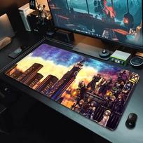 Žaidimai Kingdom Hearts Pelės kilimėlis HD spausdinimas Kompiuterinių žaidėjų Užrakintas kraštas Neslystantis pelės kilimėlis XXL90x40cm Klaviatūros PC Stalo kilimėlis 50cmx100cm(19.6x39.4inch)