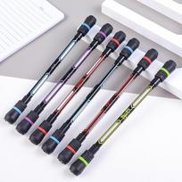 1/2pcs Stress Relief Spinner Pen Adult Kids Antistress Spinning Pen Fidget Spinner Anti-slip Hand Spinner Stress Toy Ballpoint gray