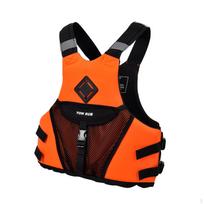 Adult Kayak Vest Multipurpose Life Jacket for Canoeing Water Sports Kayaking S dark blue XL Orange