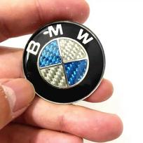 1 vnt. 46 mm automobilio vairo emblema Lipdukas Visiems BMW serijoms E36 E46 E53 E90 E60 E61 E93 E87 X1 X3 X5 X6 F30 F20 F10 black