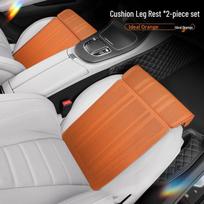 2025 Universal Car Seat Cushion with Integrated Leg Rest – All-Season Comfort & Support white