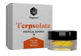 Happease Tropical Sunrise Terpsolate ekstraktas, 97 % CBD, 1 g