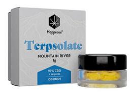Happease Mountain River CBD Terpsolate ekstraktas, 97 % CBD, 1 g