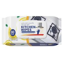 Extra-Thick Hanging Kitchen Wet Wipes for Stain and Oil Removal