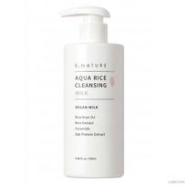 S.NATURE Aqua Rice Cleansing Milk 280ml (+Free gift) 280ml white