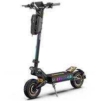 OOTD T10 Pro Sulankstomas Elektrinis Paspirtukas, 11 colių, 1300W x2 varikliai, hidrauliniai stabdžiai, 52V 23.4AH, maksimali apkrova 150 kg, juodas juoda