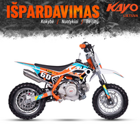 Vaikiškas Krosinis Motociklas KAYO KMB