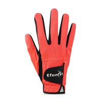 1PC Golf Gloves Non-Slip Male Nano Microfiber Cloth Breathable Mesh Wear-resistant Gloves Palm With Silicone Golf Supplies 22 yard red