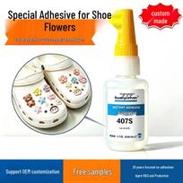 DIY Crocs Shoe Charms: Strong Glue for PVC/Nylon/Resin Figure Bonding and Shoe Repair orange