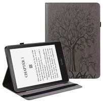 Amazon Kindle Paperwhite 5 (2021) Case, Imprinted Tree, Gray