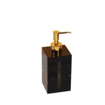 Resin Hand Sanitizer Bottlle Imitation Marble Lotion Bottlle Shower Gel Dispenser  Travel Black&Golden-500ML