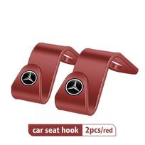 2 vnt. automobilio galvos atramos kablys Laikiklis-pakaba Galinės sėdynės organizatorius Laikiklis Mercedes Benz AMG A C E S G klasės W201 W210 W108 W204 W205