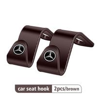 2 vnt. automobilio galvos atramos kablys Laikiklis-pakaba Galinės sėdynės organizatorius Laikiklis Mercedes Benz AMG A C E S G klasės W201 W210 W108 W204 W205