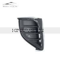 For Volkswagen VW ID.4 Crozz Front Bumper Fog Light Cover Foglight Fog Lamp Foglamp Frame Lid Matt Left gray