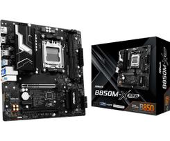 ASROCK Mainboard||AMD B850|Socket AM5|micro ATX|RAM DDR5-SDRAM|2x Slots|1x Number of M.2 (M) slots|B850M-X R2.0|B850M-XR2.0