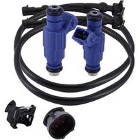 2 vnt. Kuro purkštukų laidų rinkinys 0280156208 Polaris Ranger 700 800 2006-2010, Ranger Crew 700 800 2008-2010, Ranger XP 700 800 2005-2010, RZR 4 800
