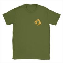 Men's T-Shirts Metal Gear Solid FOX Logo Game Creative Cotton Tee Short Sleeve MGS Gothic Hipster T Shirt O Neck Clothes 4XL 5XL 4XL brown