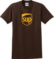 SUP UPS Parodija Juokingi Unisex Marškinėliai (S-5X) L black