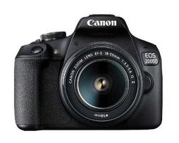 Canon Eos 2000D Bk 18-55 Is Ii Eu26  Slr Camera Kit 24.1 Mp Cmos