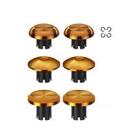Metaliniai analoginiai pagaliukai PS5 Edge valdikliui, 4 galiniai irklai, paleidimo mygtukai, atsarginės dalys 6PCS Thumbsticks