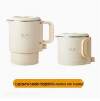 Portable Instant Hot Water Dispenser Kettle - Mini, Variable Temperature, Self-Cleaning China 220V (Direct Shipping) beige