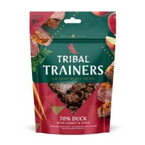 Tribal Trainers skanėstai dresūrai šunims su antiena, morkomis ir obuoliais, Duck, Carrot & Apple, 80 g