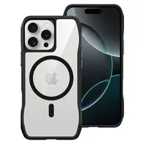 Roar Slim Defender phone case with MagSafe support for iPhone 15 Pro Max black