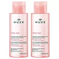 Nuxe Set Duo, , Very Rose, Micellar Water, For Sensitive Skin, 2 pcs, 400 ml