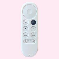 Soft Silicone Case For 2020 Google Chromecast 4K Snow Remote Protective Cover Shell Non-Slip For Chromecast Smart Tv Remote balta