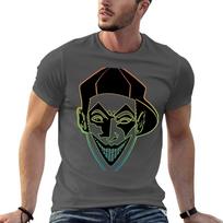 Masterboy Jokeris Šokių Muzika 90-tieji Marškinėliai Berniukui Sublime Unisex Medvilniniai Marškinėliai 4XL black