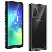 IP68 atsparus vandeniui dėklas Samsung Galaxy Note 10+ Plus, Redpepper, Juodas