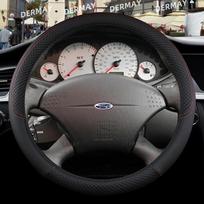 Ford Focus MK1 Automobilio Vairo Dangtelis 9 Spalvos PU Oda Neslystantis Automobilio Aksesuarai Interjeras Greitas Pristatymas juoda