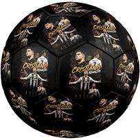 Portugalijos Legenda Cr7 Dydis 5 Futbolo kamuolys Mašininio siuvimo Universalus Indoor/Outdoor Futbolo kamuolys Staigmenų Kolekcija Dovana Tobula Dovana Draugams ir Šeimai zq black