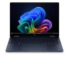 HP E6ET3AT laptop Copilot+ PC Hybrid (2-in-1) 35.6 cm (14") Touchscreen WUXGA 32GB LPDDR5x-SDRAM 512GB SSD Wi-Fi 7 (802.11be) Windows 11 Pro Blue