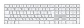 APPLE Magic keyboard Universal USB + Bluetooth QWERTY Ukrainian White