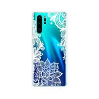Dėklas Huawei P30 Pro dėklas Huawei P30 Pro dėklas Silikoninis TPU telefono galinis dangtelis Huawei P30 Pro VOG-L29 ELE-L29 dėklui huawei P30 PRO blue