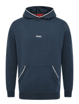 HUGO - Noah Hoodie - Džemperis - Tamsiai mėlyna