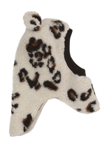 Huttelihut - Balaclava Wool Teddy Jacquard - Balaklava - Kreminė spalva
