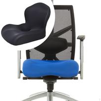 Memory Foam Seat Cushion Office Chair Pad Lower Back Support for Gaming Chairs juoda