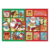 High-Value Christmas Cartoon Stationery Blind Box for Students blue