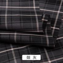 Summer Plaid Fabric Fine Opaque By The Meter for JK Uniform Clothes Dresses Hair Accessories DIY Sewing Cloth Textile Blue Green 100cmX150cm black