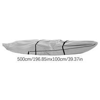 Kayak Covers For Outdoor Storage Heavy-Duty Dustproof UV-Resistant Kayaking Outdoor Protection Storage Bag For Outside Travel